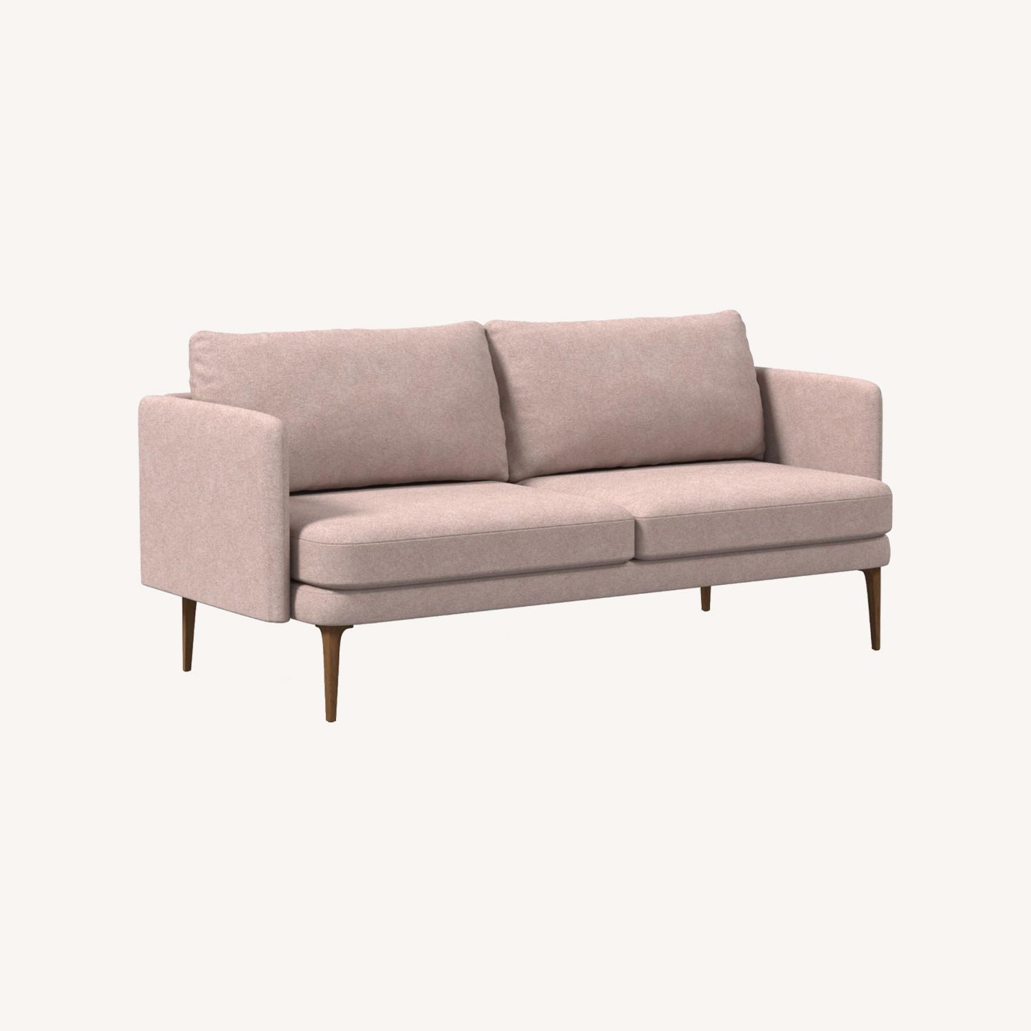 West Elm Loveseat Couch AptDeco