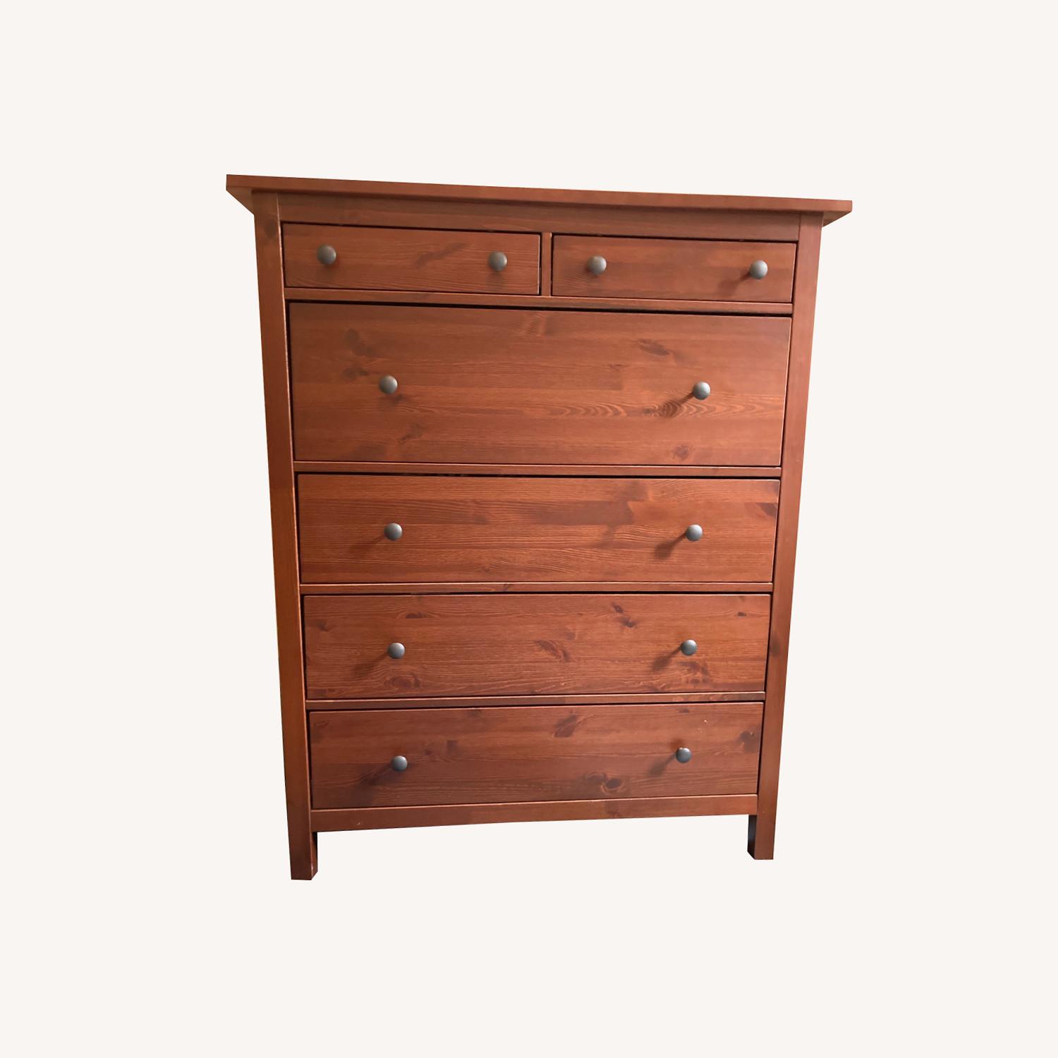 IKEA Chestnut Dresser - image-0