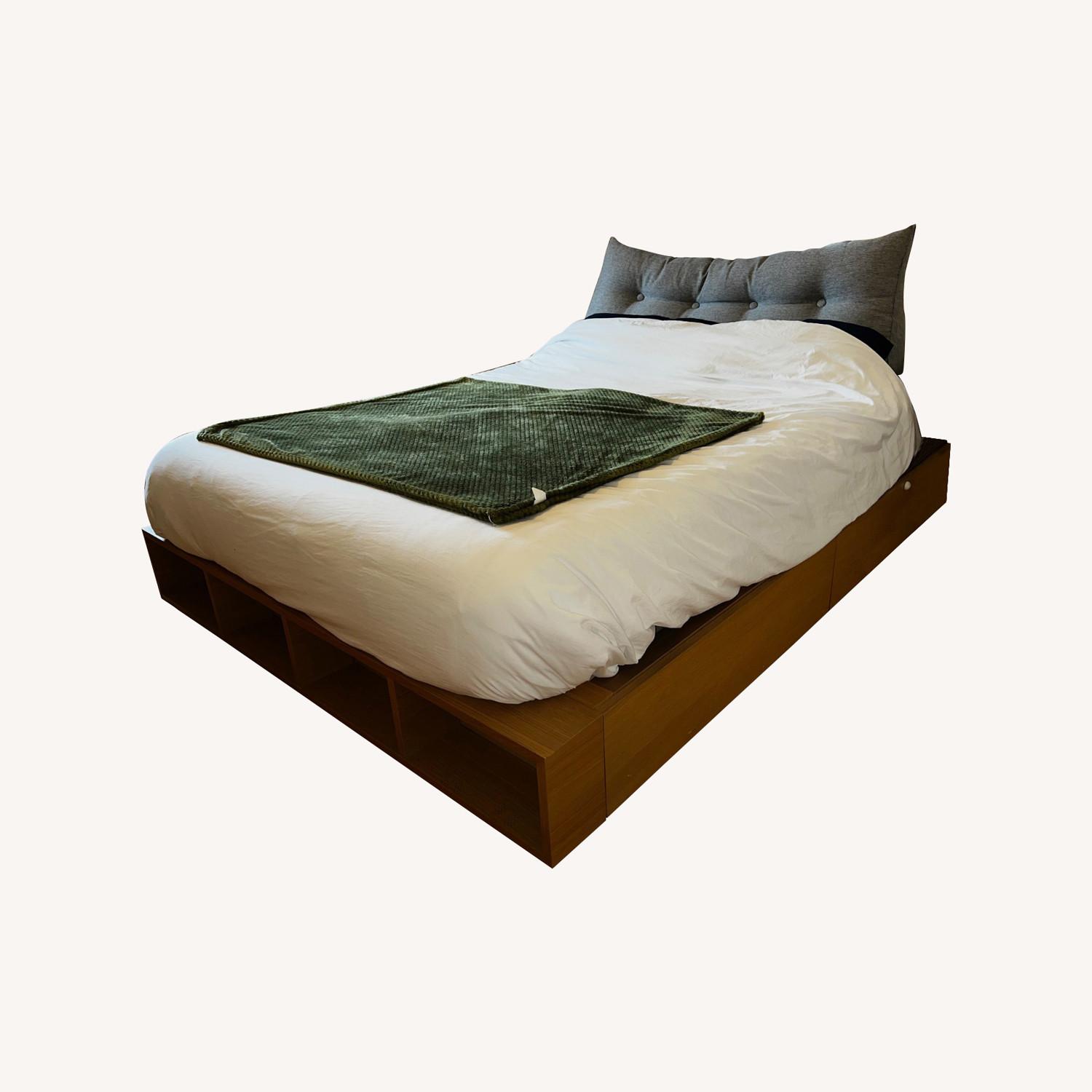 Muji Queen Storage Bed - image-0