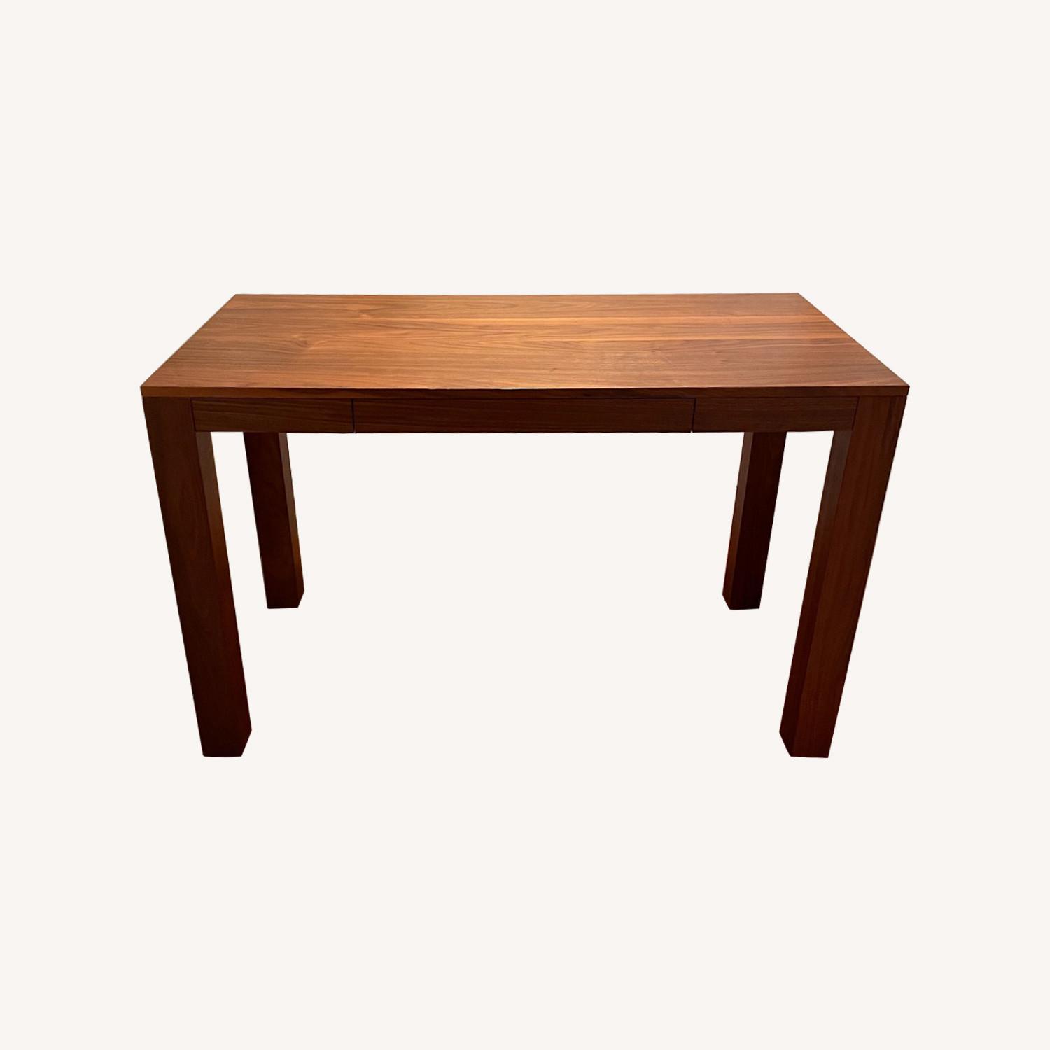 West Elm Parsons Desk Walnut 48" - image-0