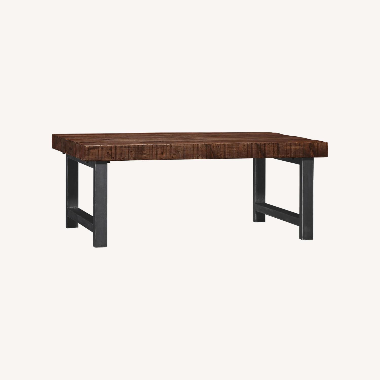 Pottery Barn Griffin Reclaimed Wood Media Console - image-3