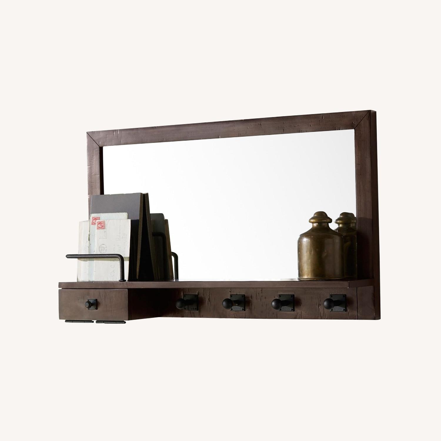 Pottery Barn Benchwright Entry Organizer AptDeco