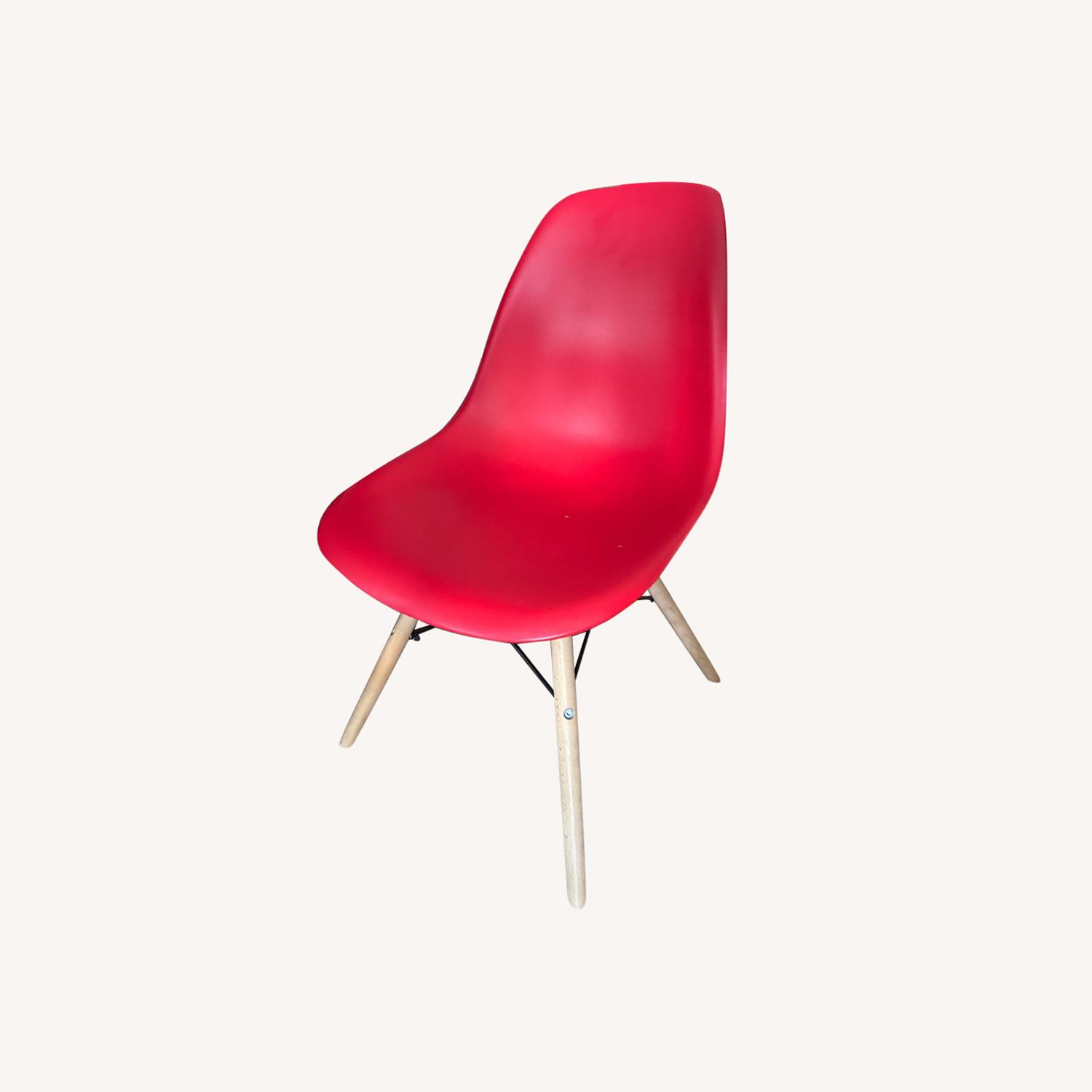 Red Dining Table Chairs AptDeco