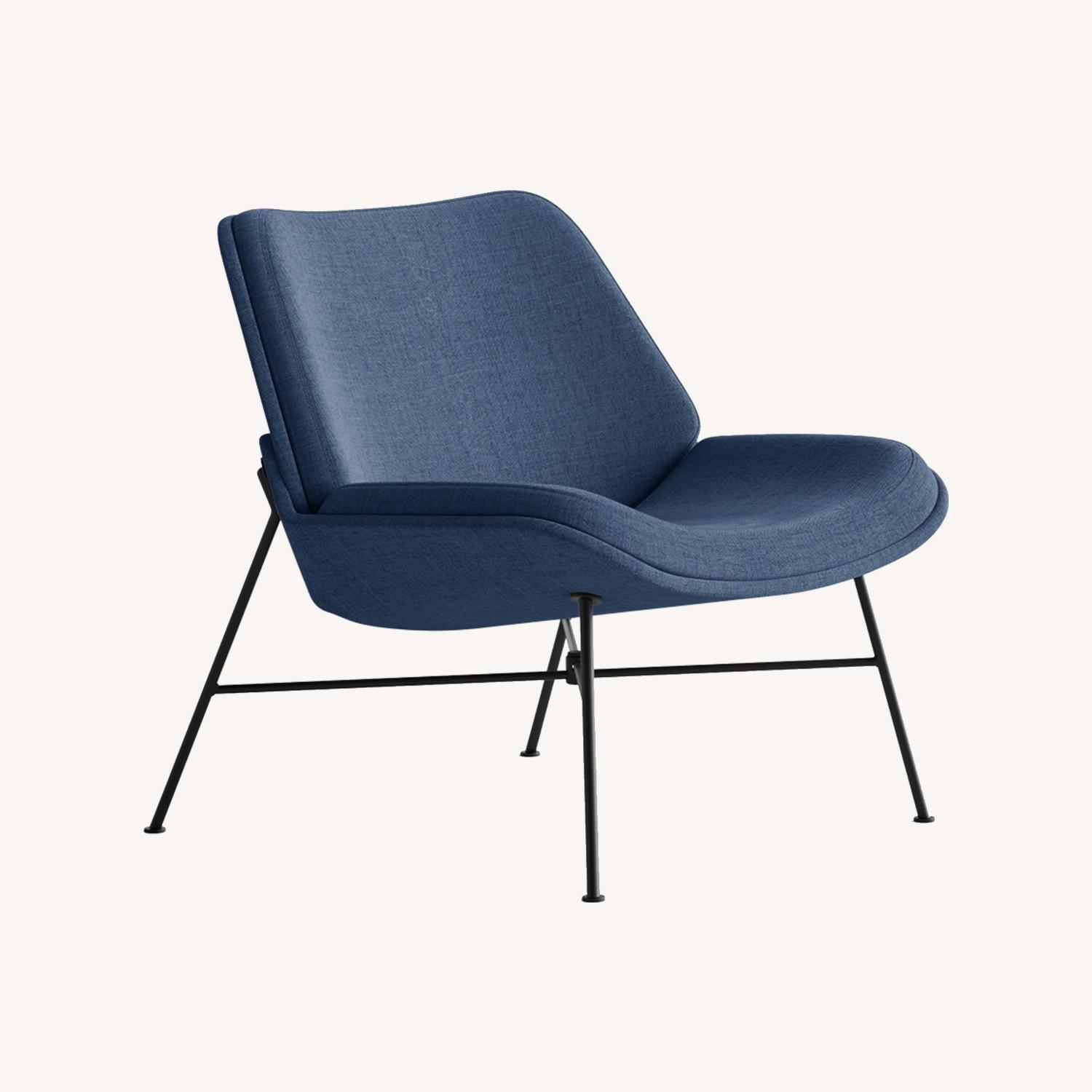 Burrow Vesper Armchair, Navy