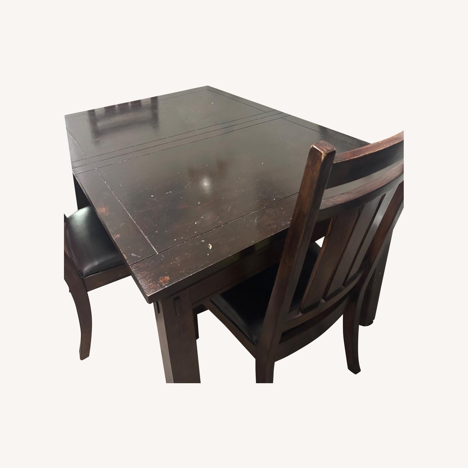 Raymour Flanigan Old School Table AptDeco