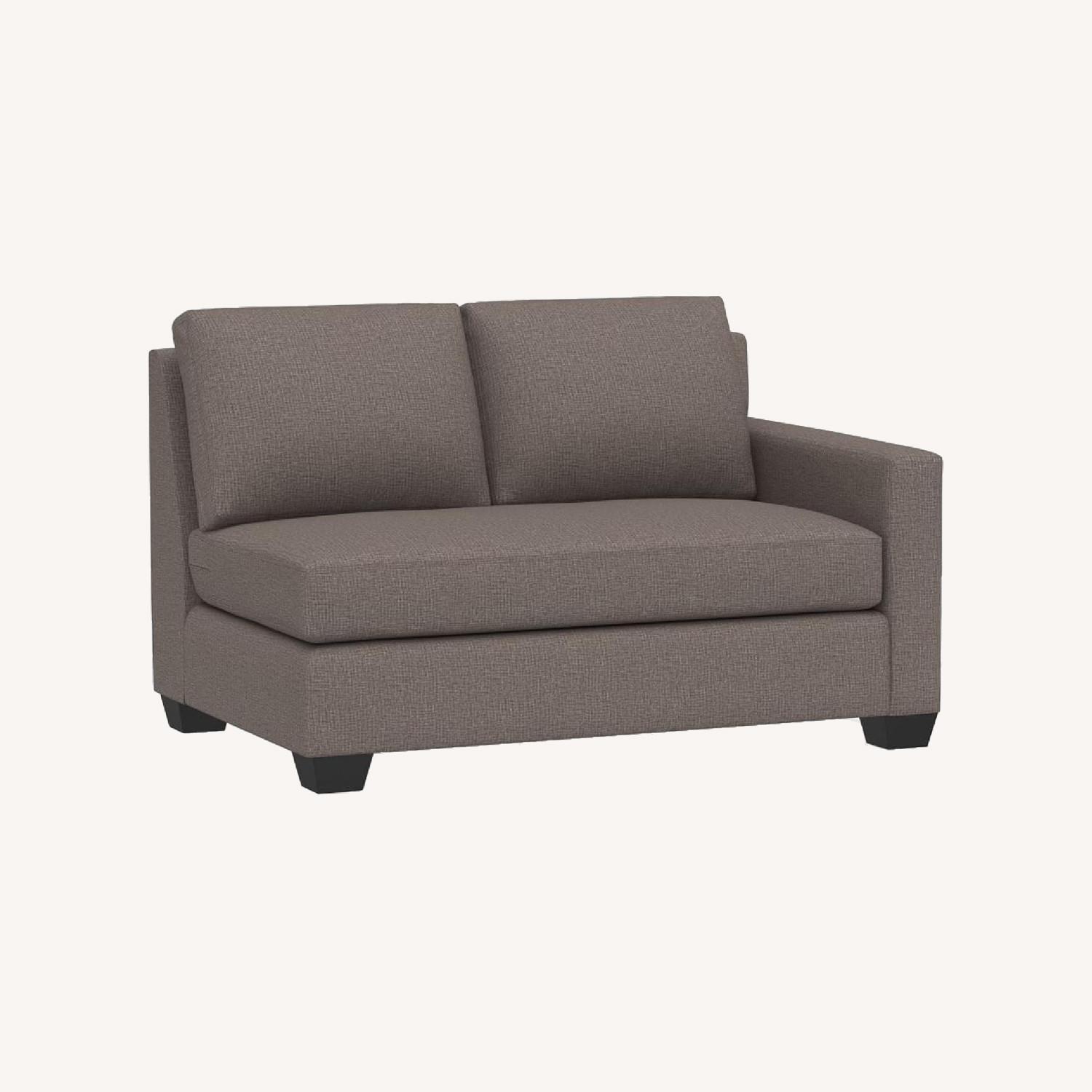 Pottery Barn York Square Arm Right-arm Loveseat - image-0