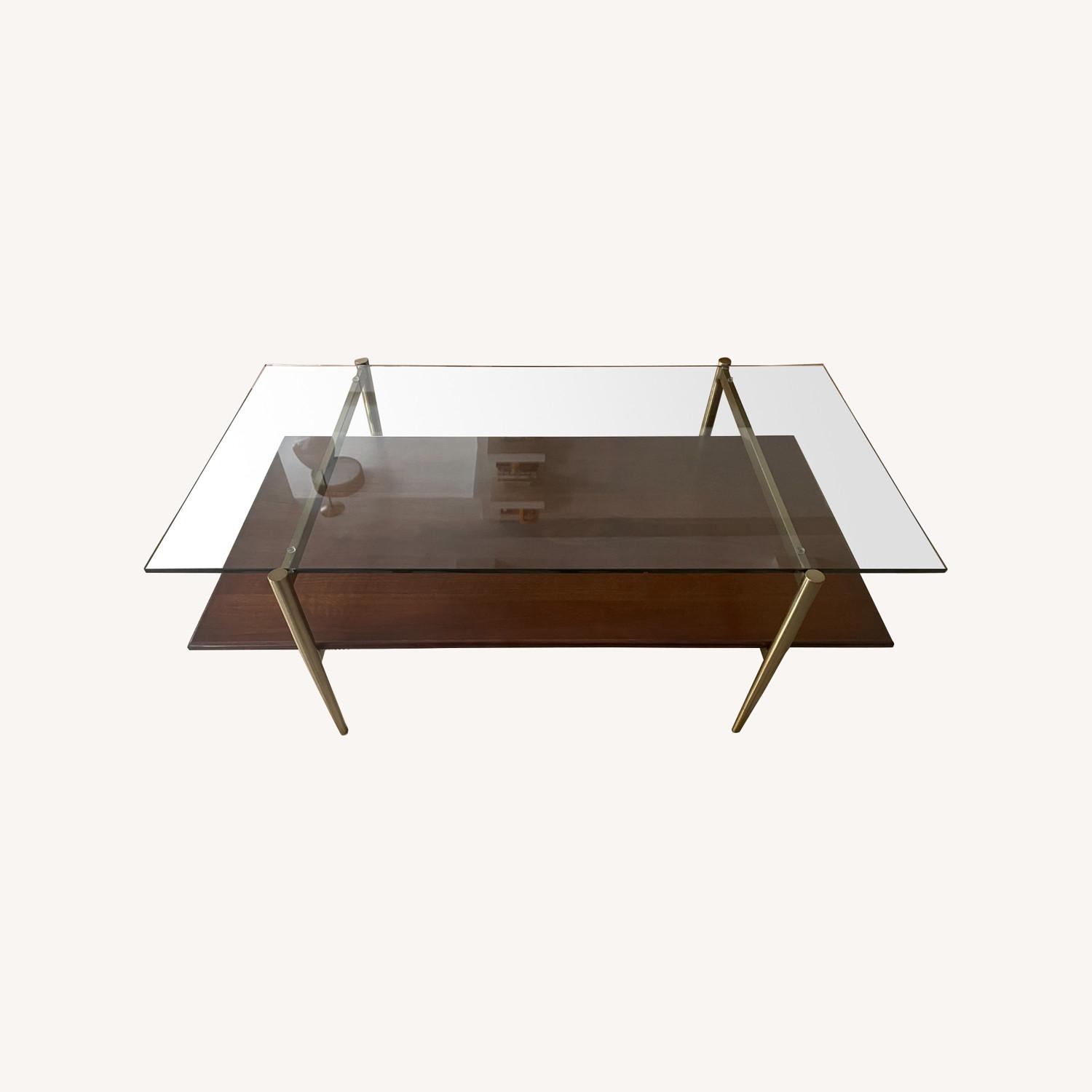 West Elm Art Display Table AptDeco
