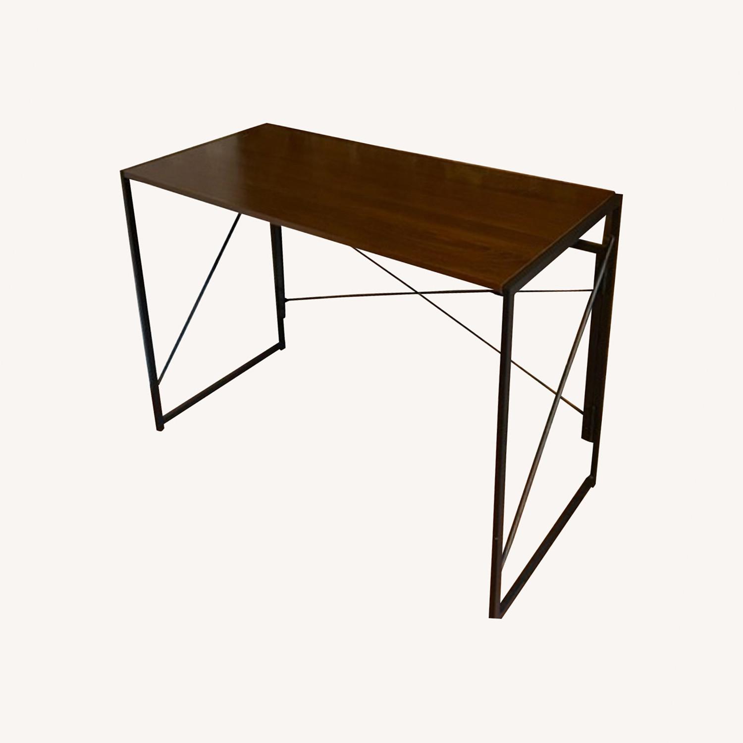 ZenStyle Dark Wood Desk - image-0