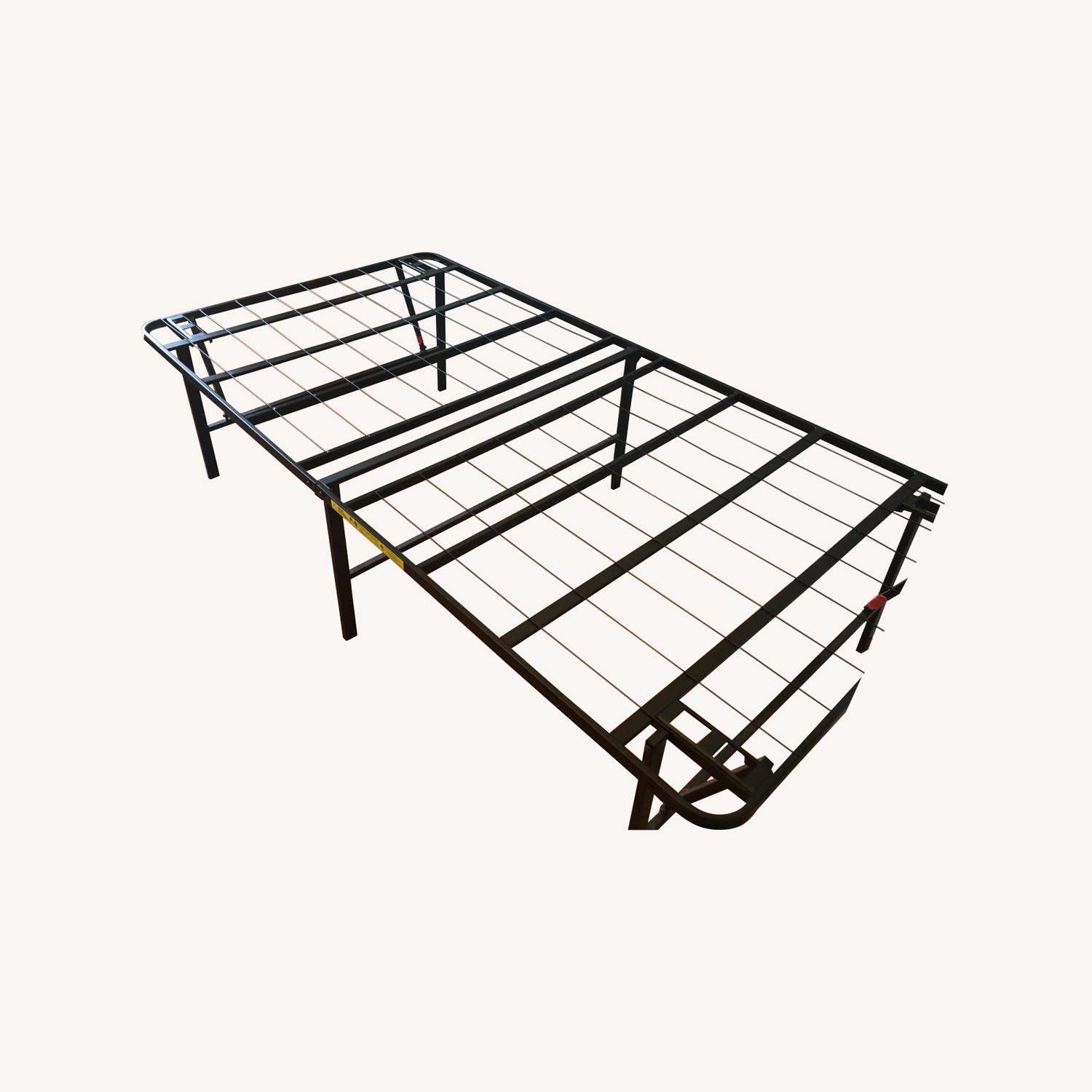 Steel Twin Bed Frame - Foldable - image-0