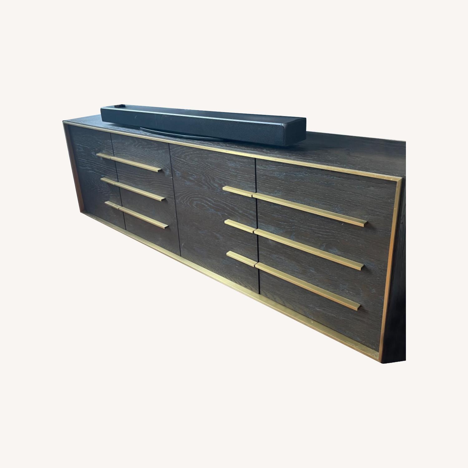 Restoration Hardware Calvin 4-Door Media Console - image-0