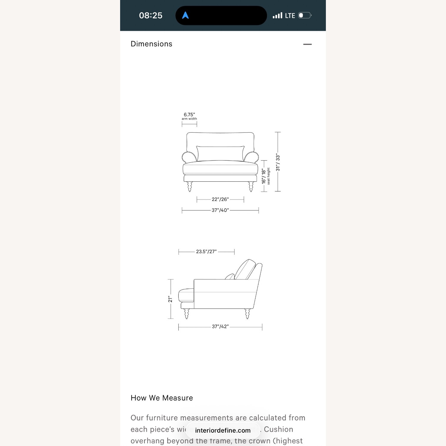 Interior Define Maxwell Accent Chair - image-4