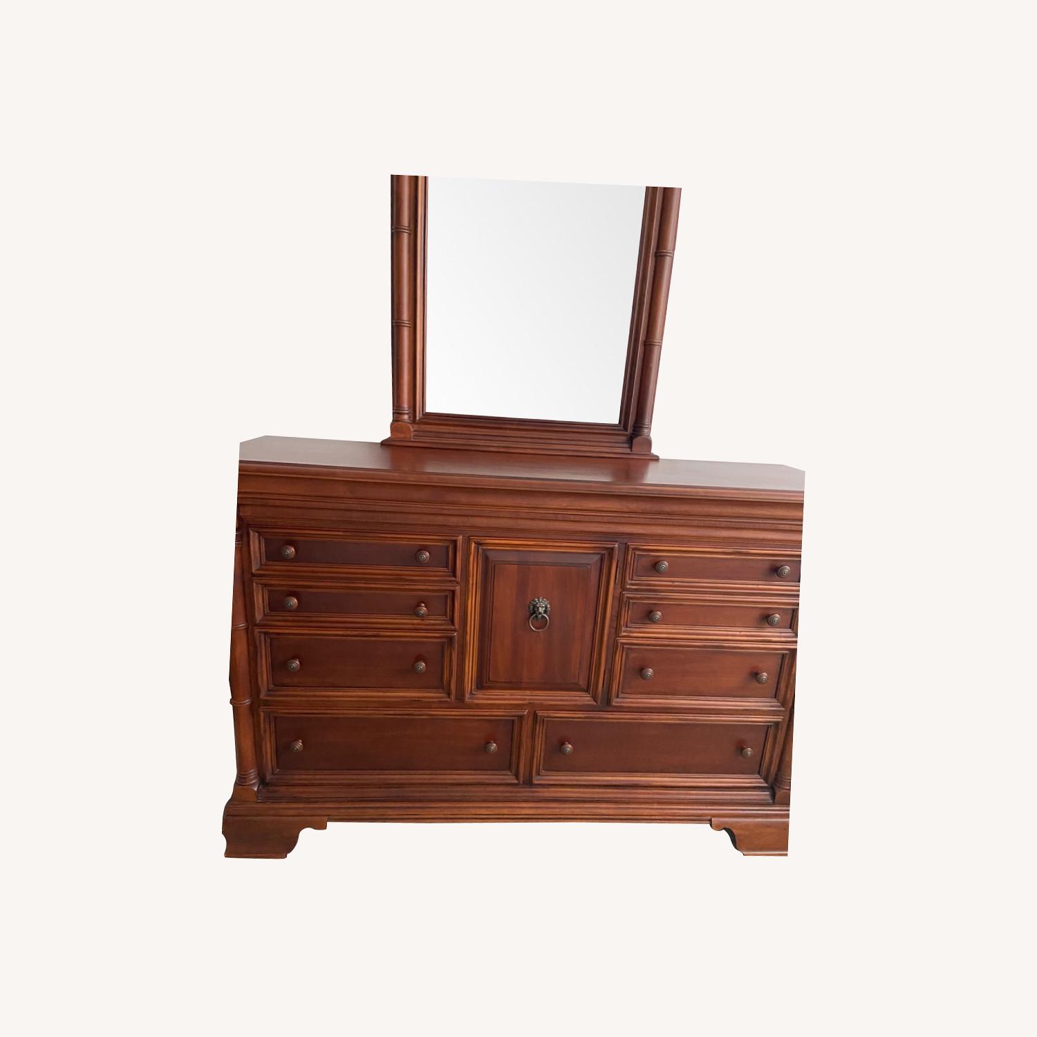 Macy's Dresser With Mirror AptDeco