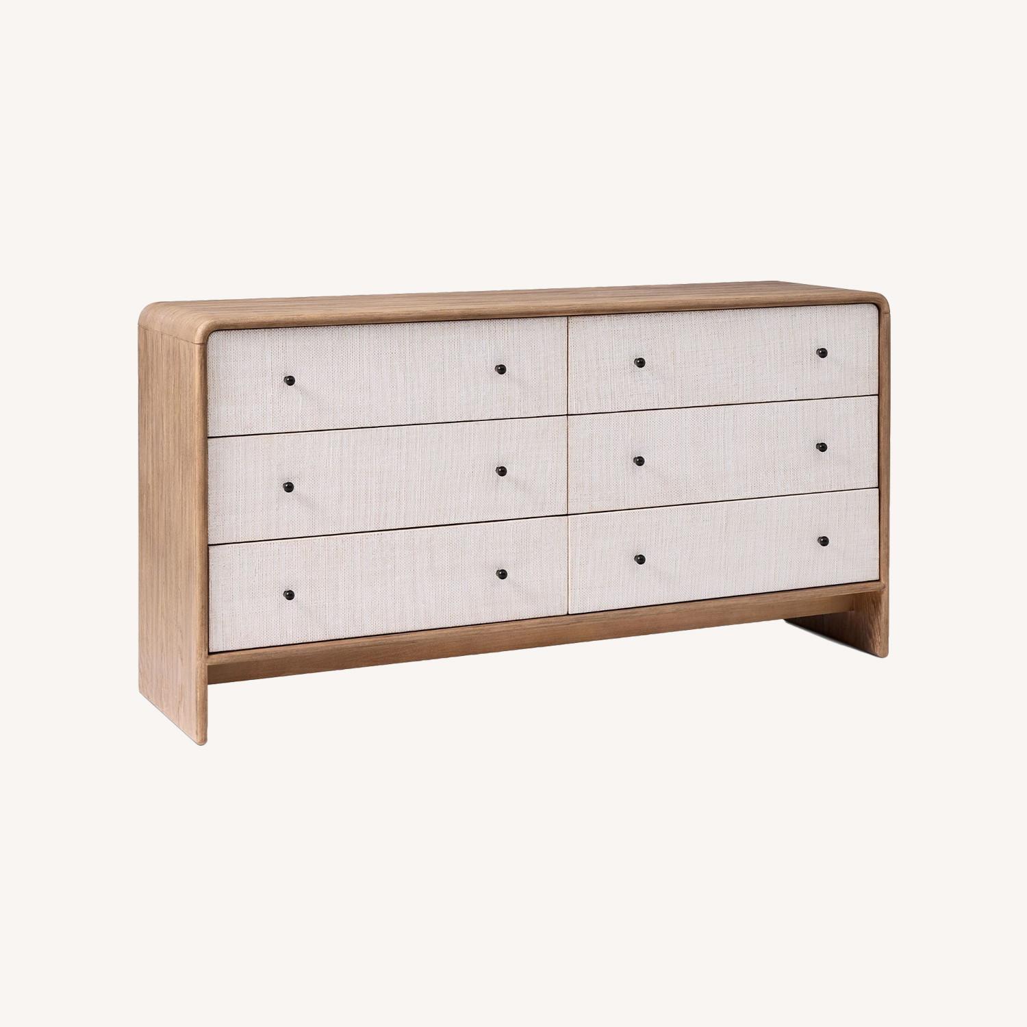 West Elm Modern Waterfall 6Drawer Dresser (62") AptDeco