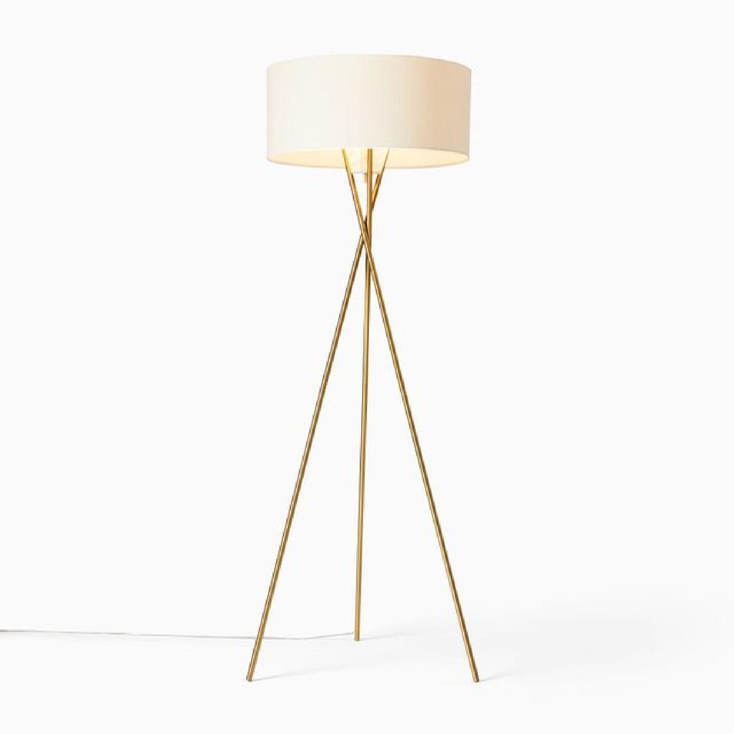 West Elm Mid-Century Tripod Floor Lamp - image-4