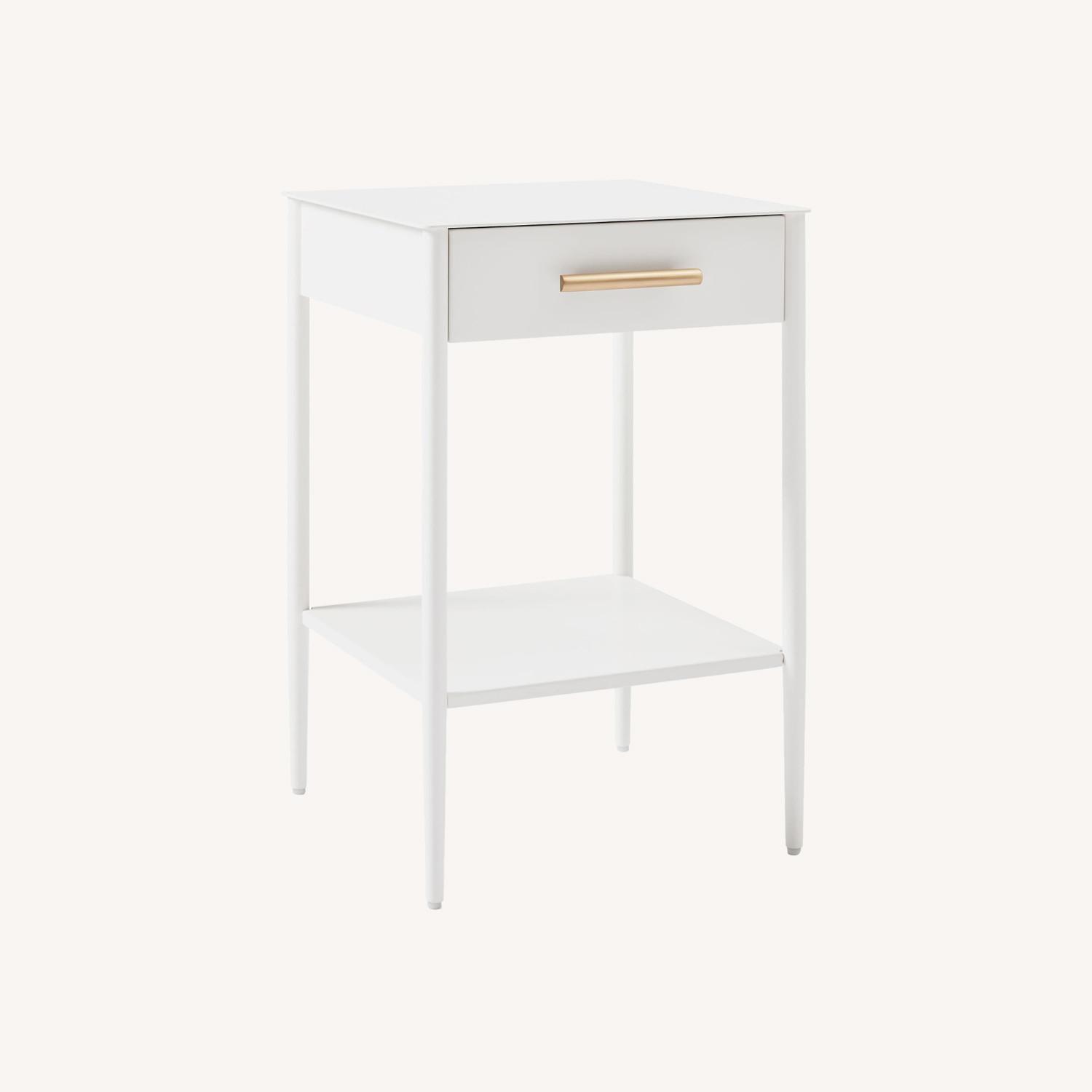 West Elm Metalwork Nightstand (16") AptDeco