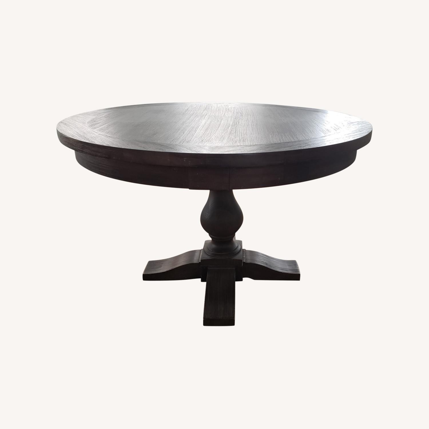 17th C. Priory Round Dining Table AptDeco