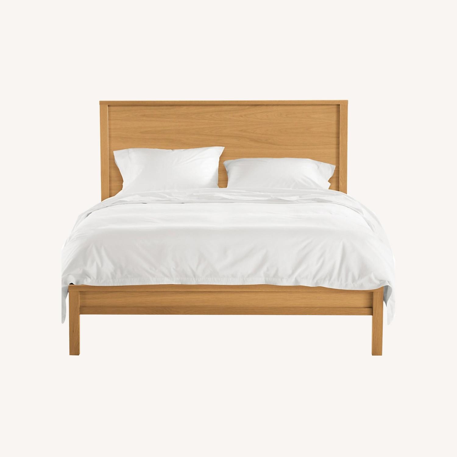 Room & Board Full Emerson Bed in White Oak - image-0