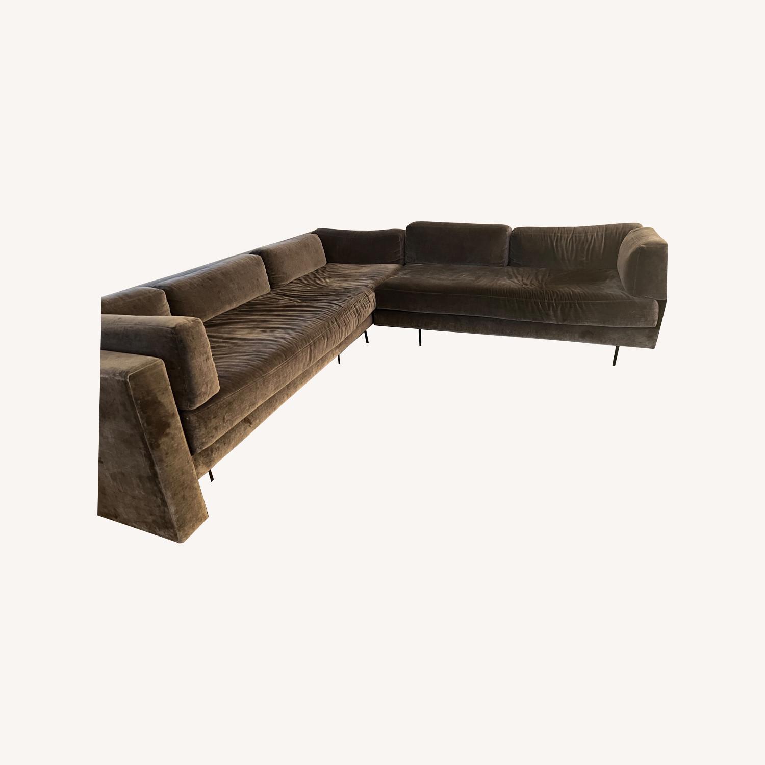 Custom Kagan Style Sectional Sofa - image-0