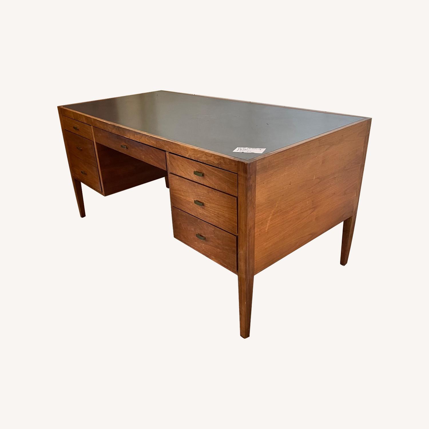 Mid Century Executive Desk - image-0