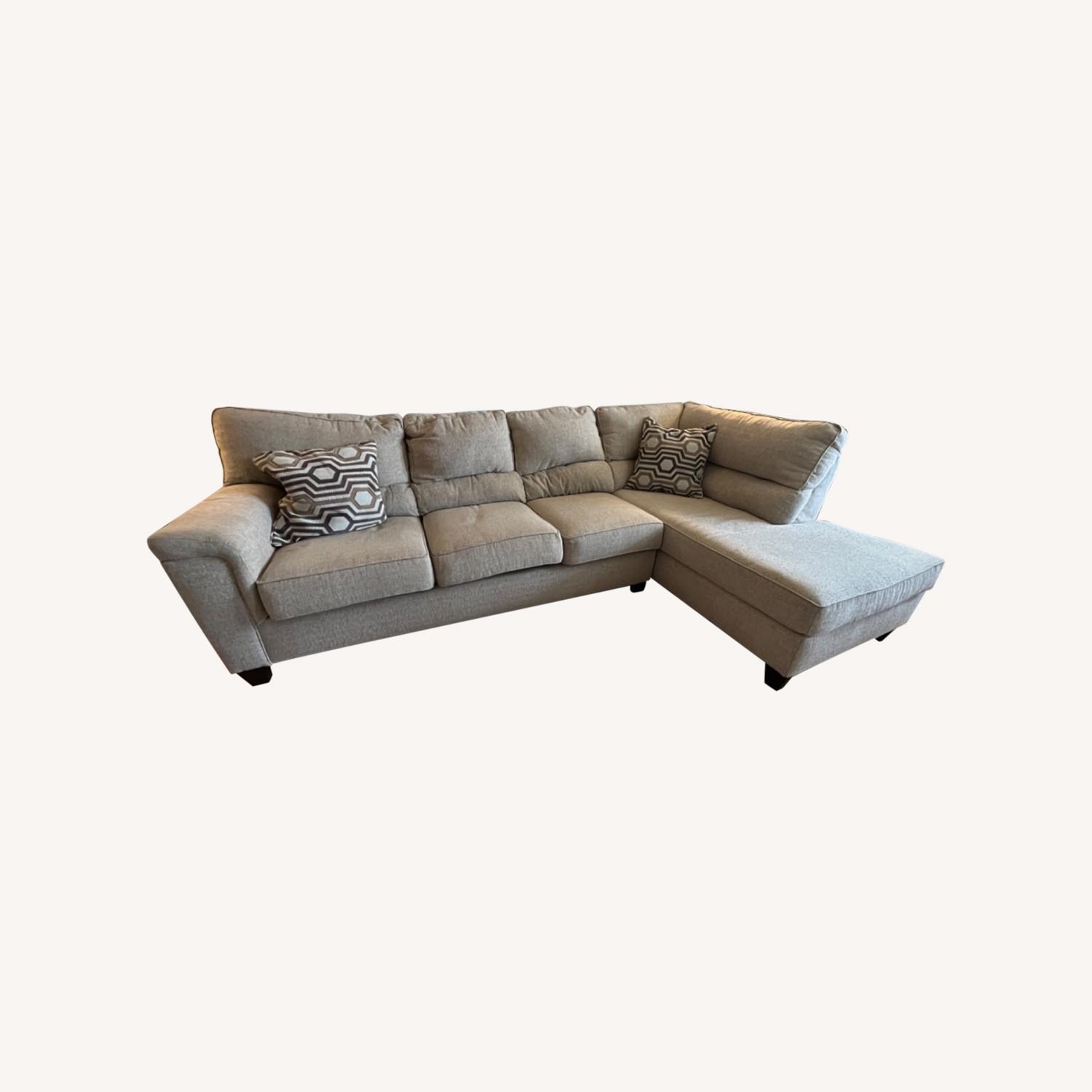 Bob's Discount Furniture Chaise Lounge Sofa AptDeco