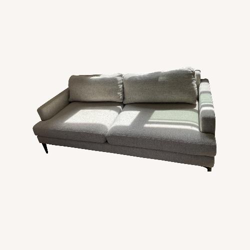 Used West Elm Andes Sofa 77" in Stone Twill for sale on AptDeco