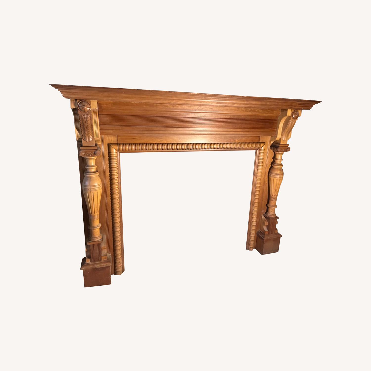 Cherry Fireplace Mantel - image-0