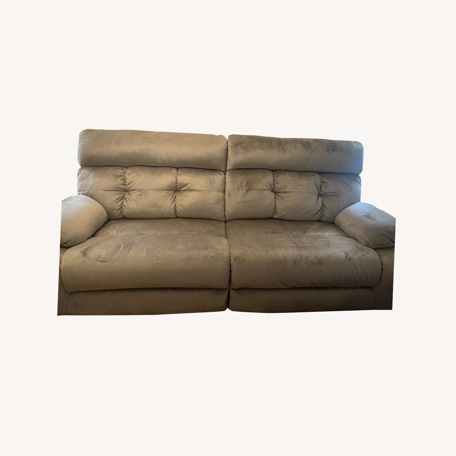 Ashley Furniture 2 Seat Reclining Power Sofa AptDeco