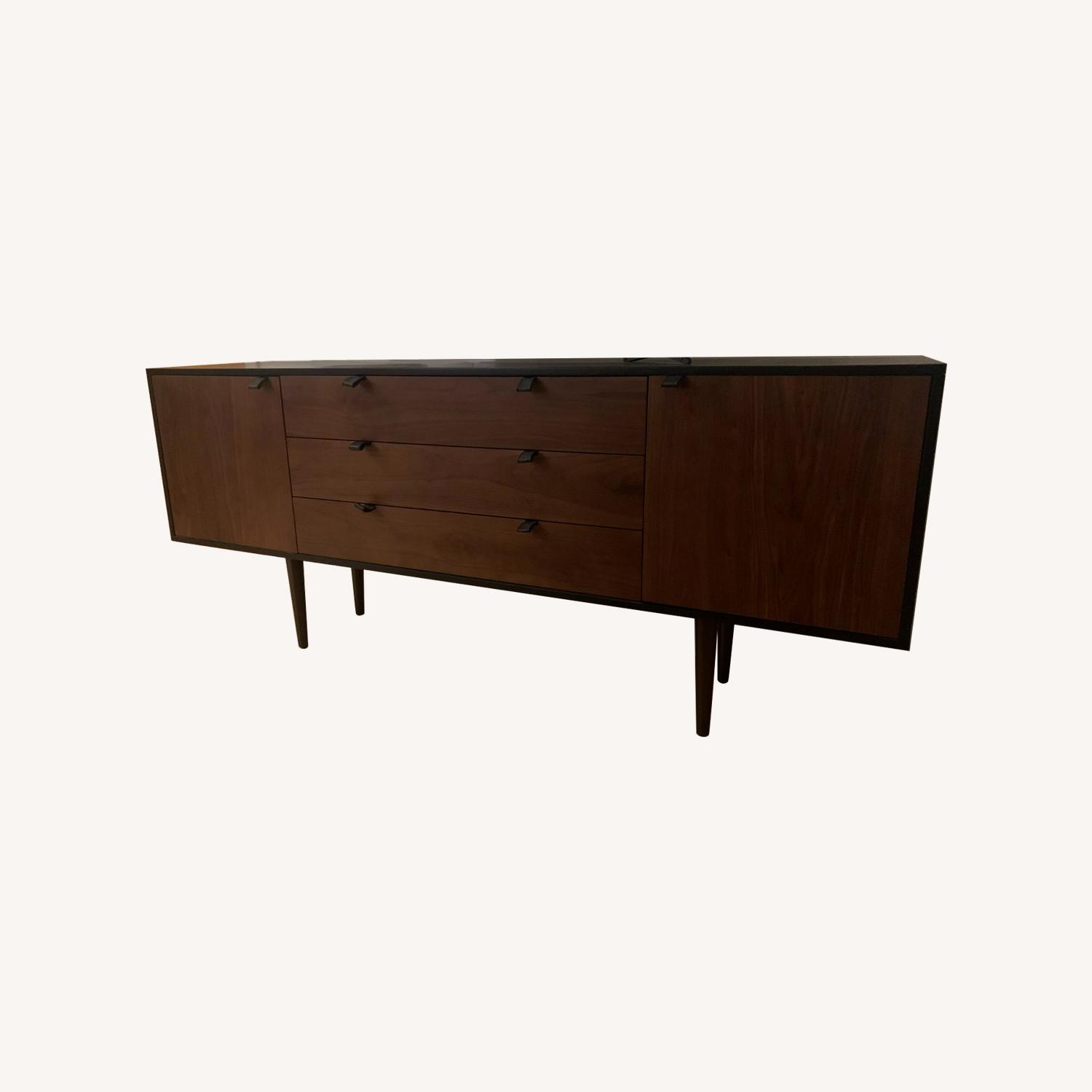 Article Black & Walnut Sideboard - image-0
