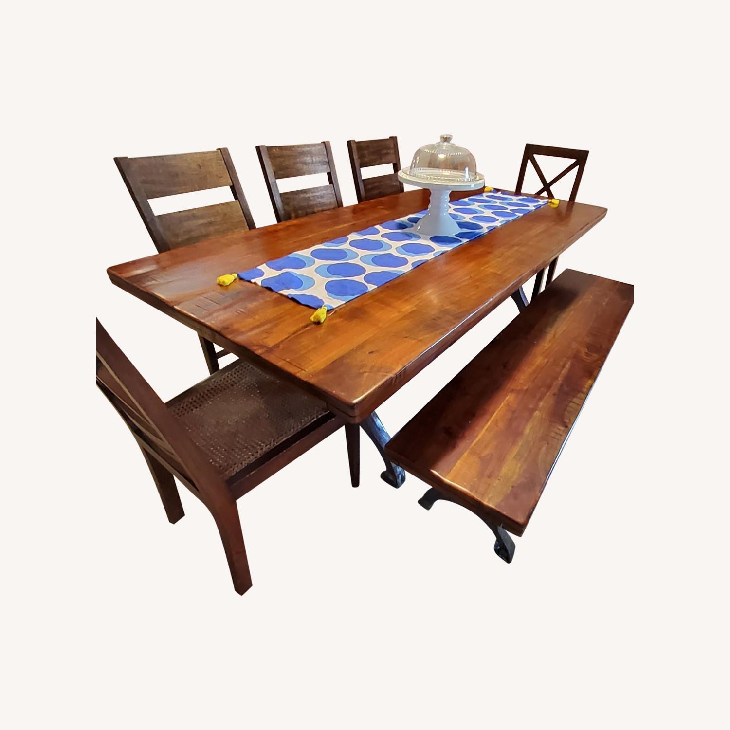 Asheley Furniture Rustic Dining Set - image-0