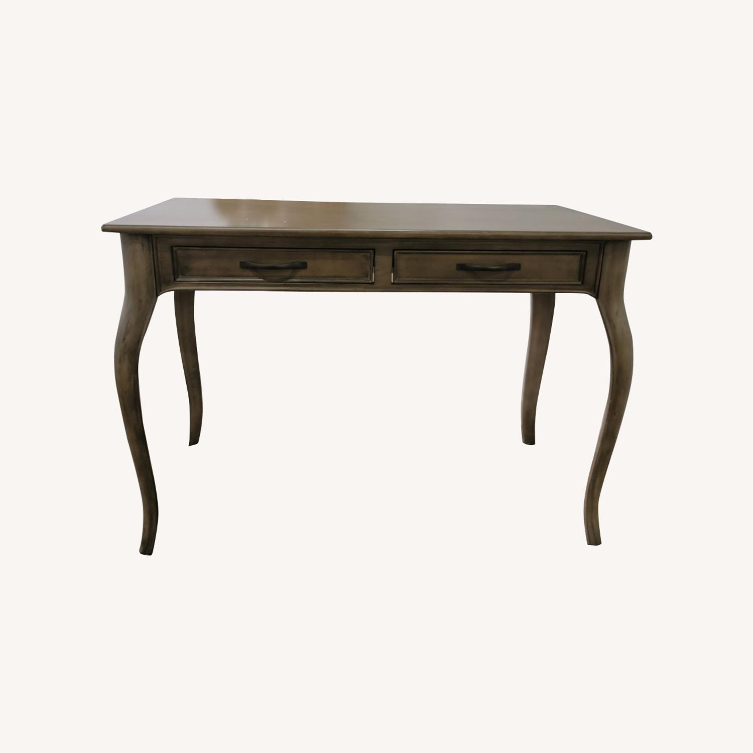 Wayfair Desk with Curved Legs AptDeco