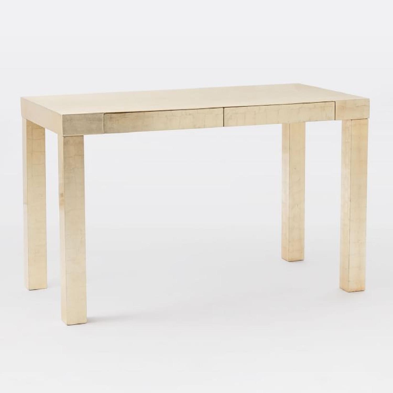 West Elm Parsons Desk in Champagne AptDeco