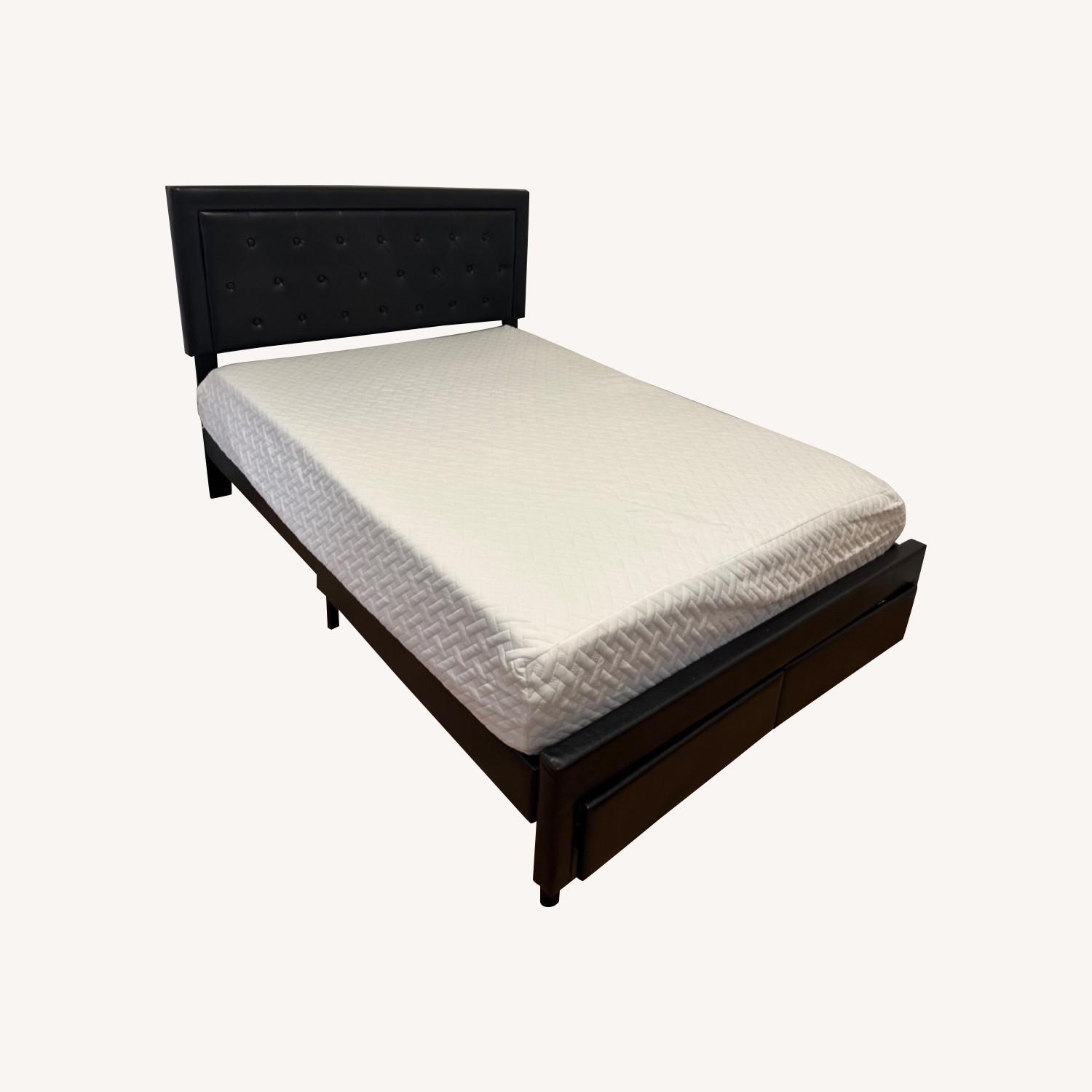 Binghamton Upholstered Platform Bed With 2 Drawers - image-0