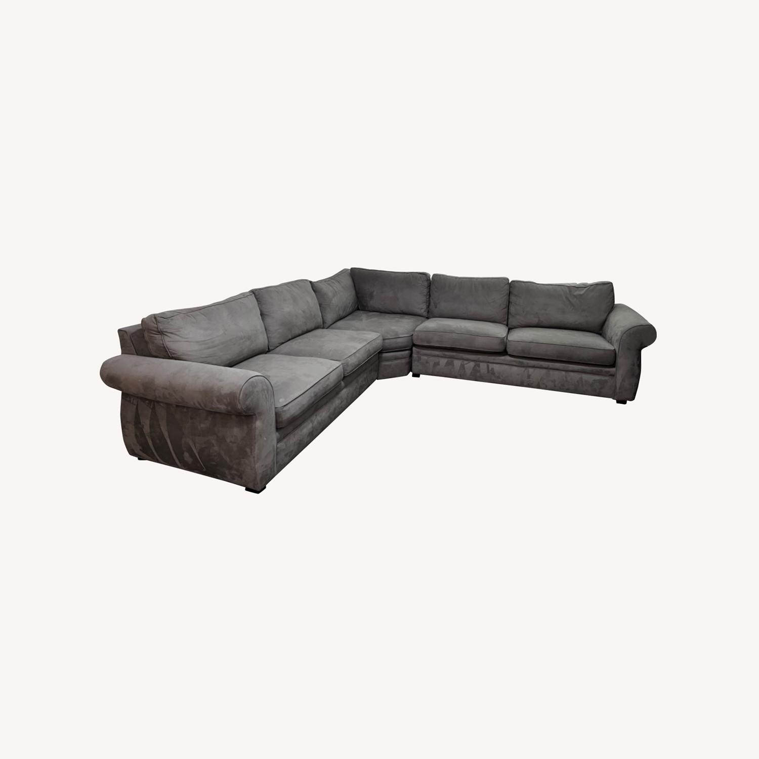 Pottery Barn Pearce Roll Arm 3-piece Sectional AptDeco
