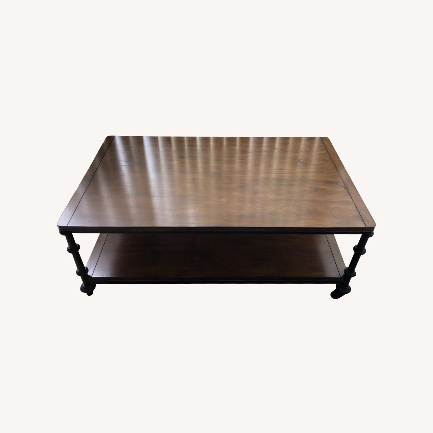 Dark Brown Fairfax Coffee Table - image-0