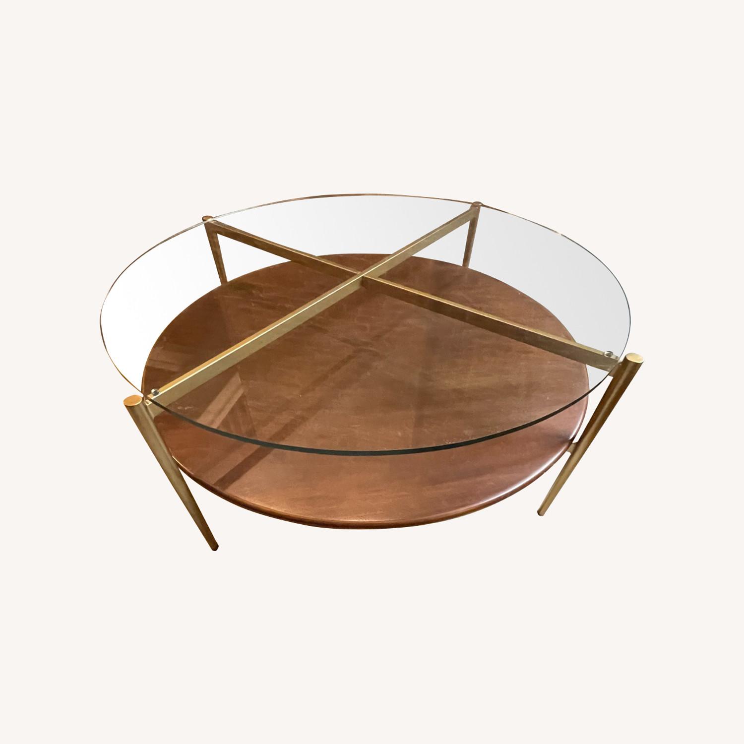 West Elm Mid-century Modern Display Coffee Table - image-0