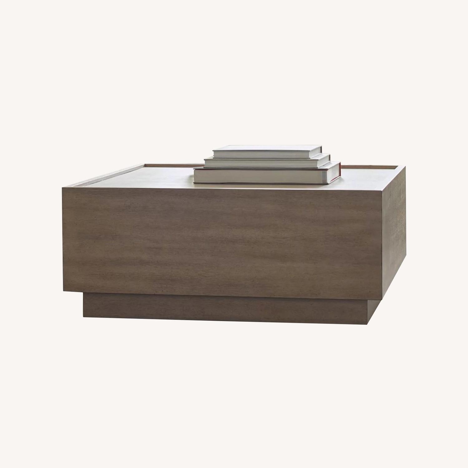 Macy's Square Coffee Table Wood AptDeco