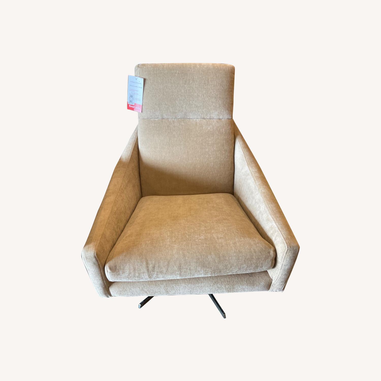West Elm Austin Swivel Chair AptDeco