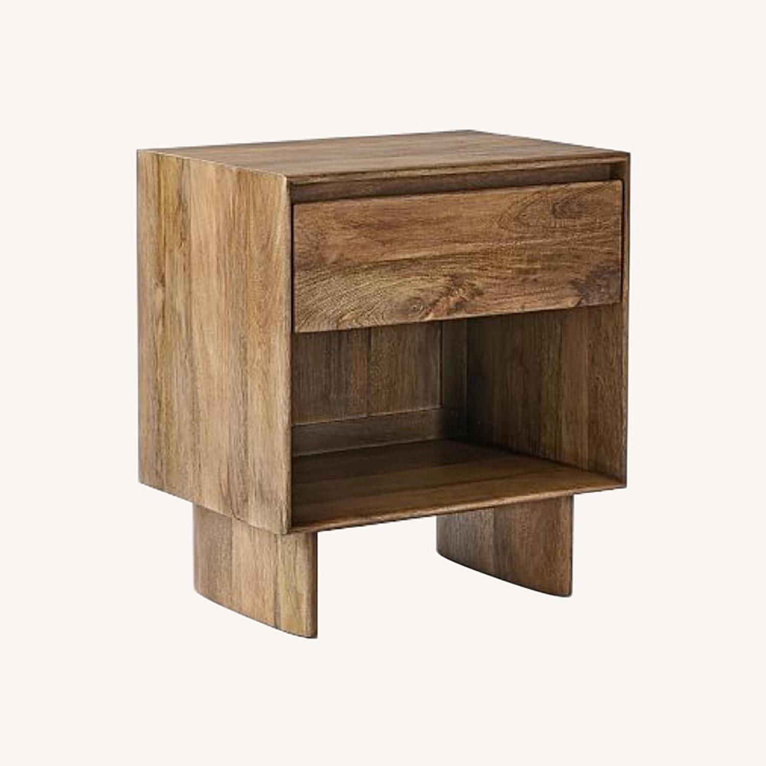 West Elm Anton Solid Wood Nightstand (22") - image-0