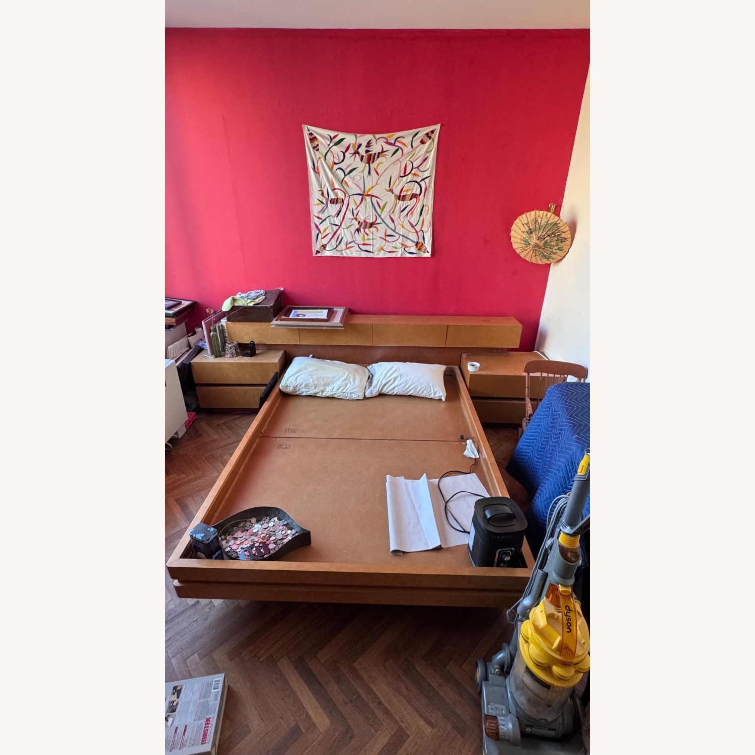 Maurice Villency MCM style Full Size Platform Bed - image-17