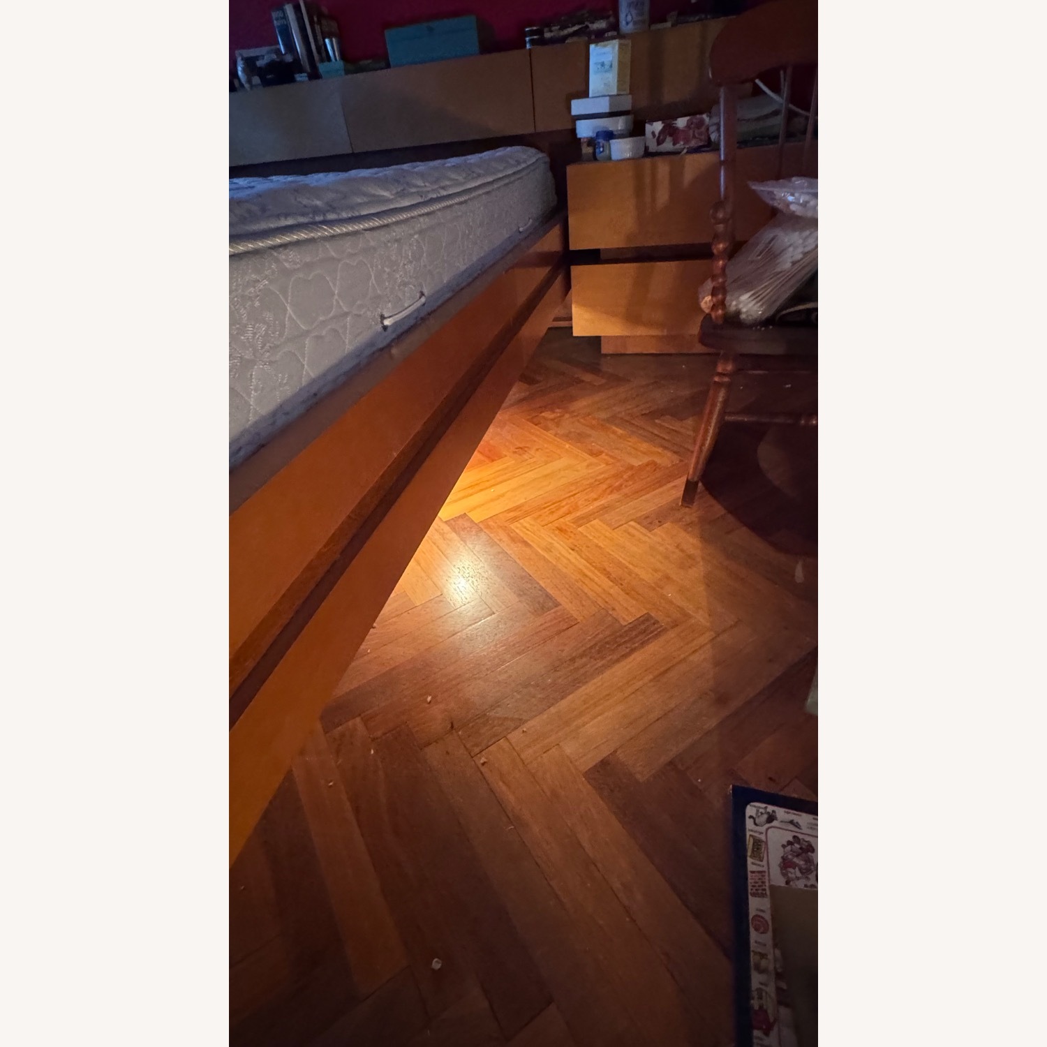 Maurice Villency MCM style Full Size Platform Bed - image-11