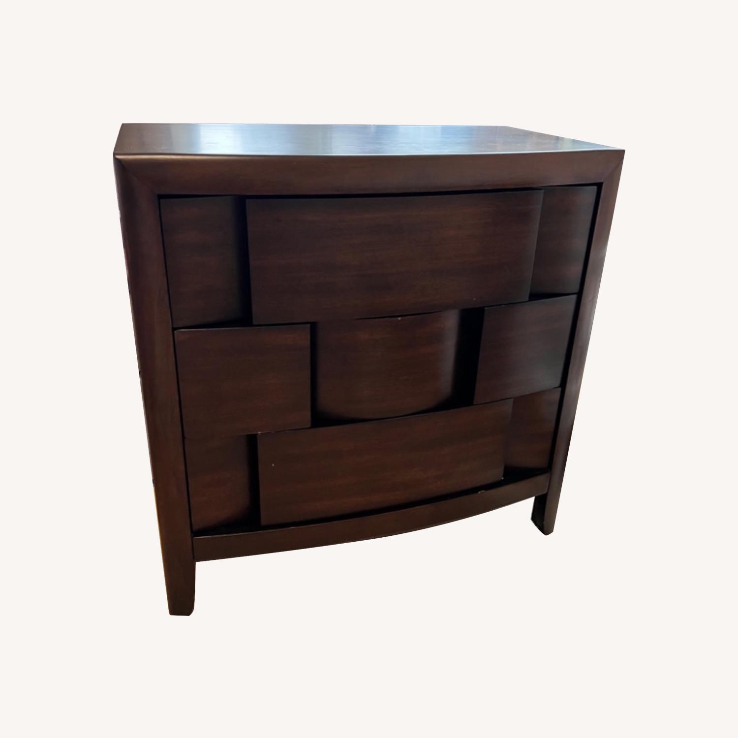 Magnussen Brown Solid Wood Nightstand - image-0