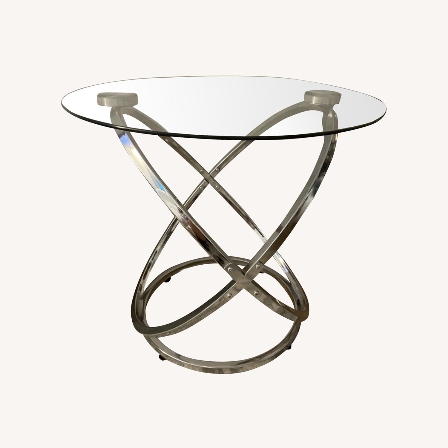 Ashley Glass Side Tables AptDeco