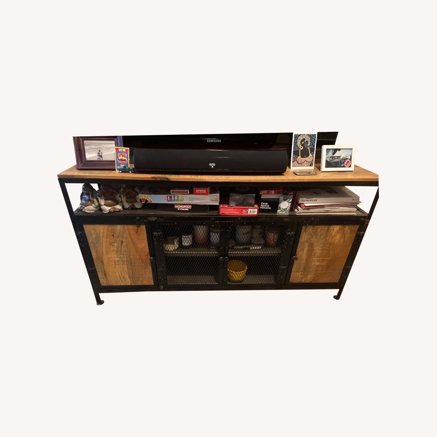 Bob's Discount Industrial TV Stand with Storage - image-0