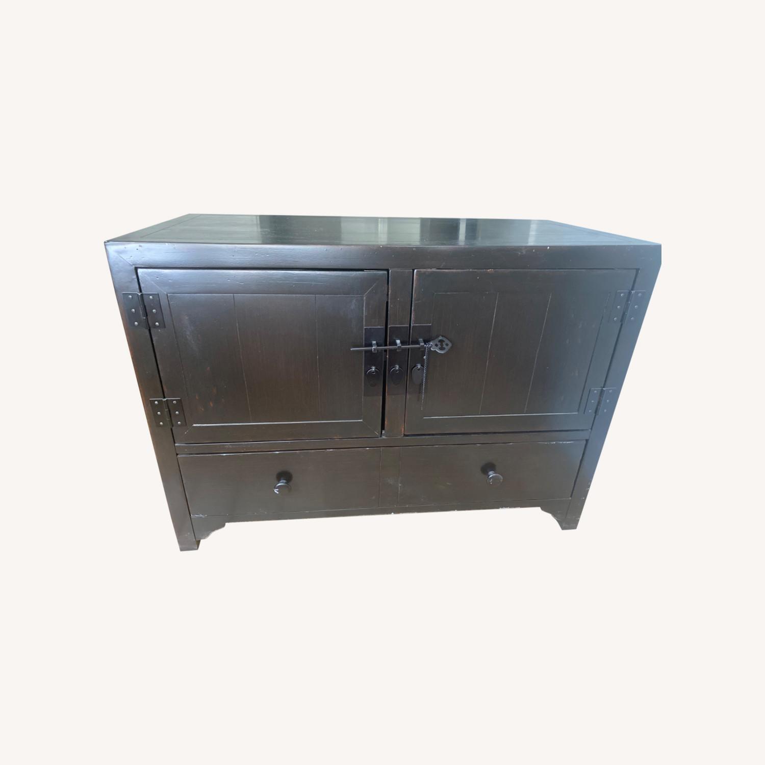 Pottery Barn Media Chest AptDeco