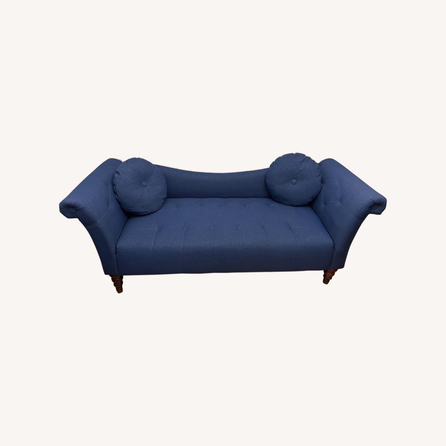 Macy's Blue Couch AptDeco