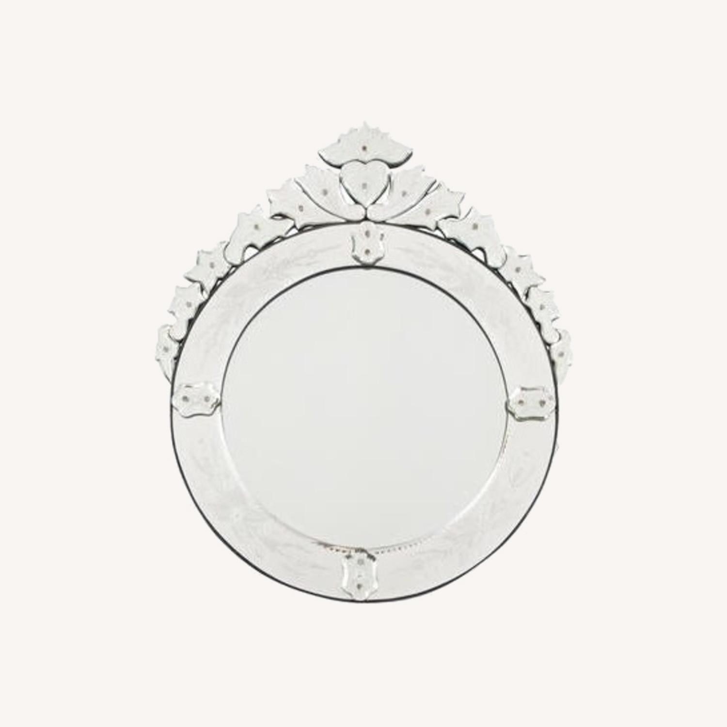 Venetian-Style Round Wall Mirror - image-0