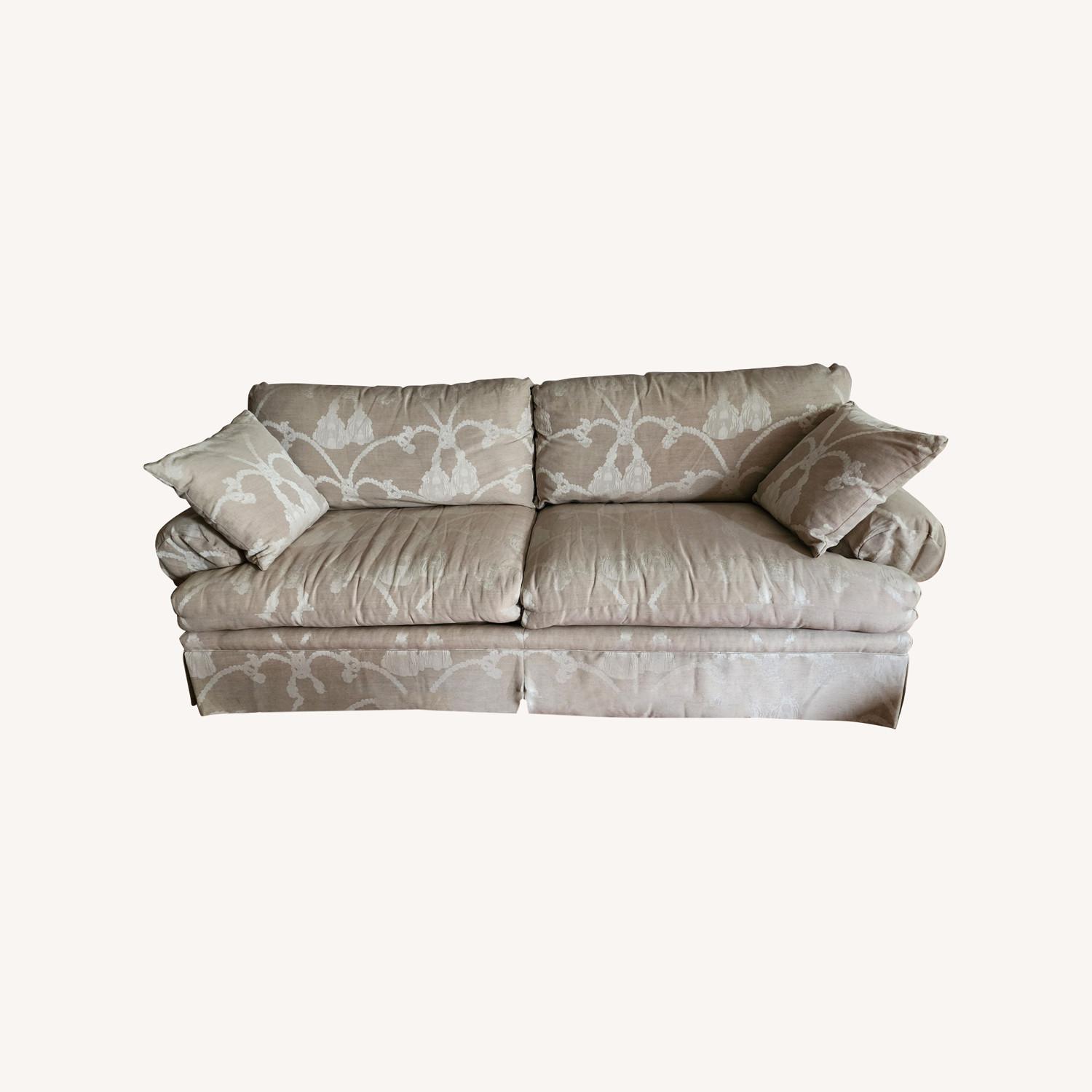 Natural Linen Sofa - image-0