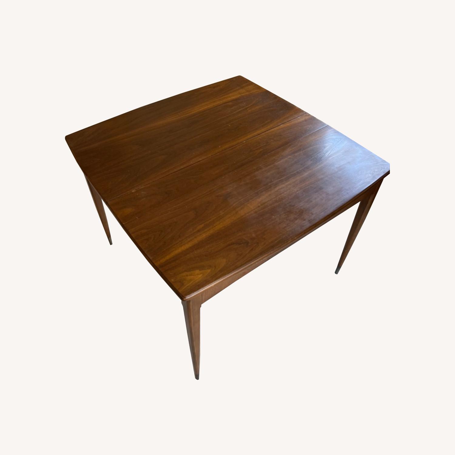 Two Size Mahogany Table - image-0