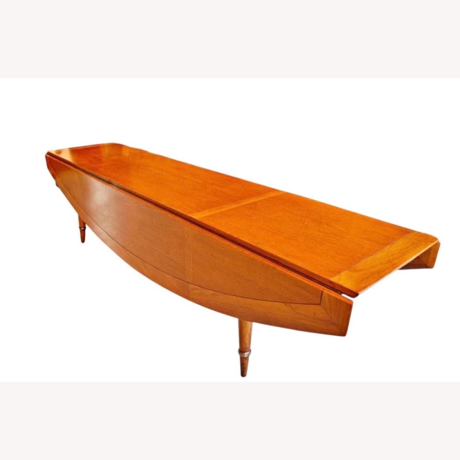 Vintage MCM Walnut Coffee Table by Tomlinson - image-8