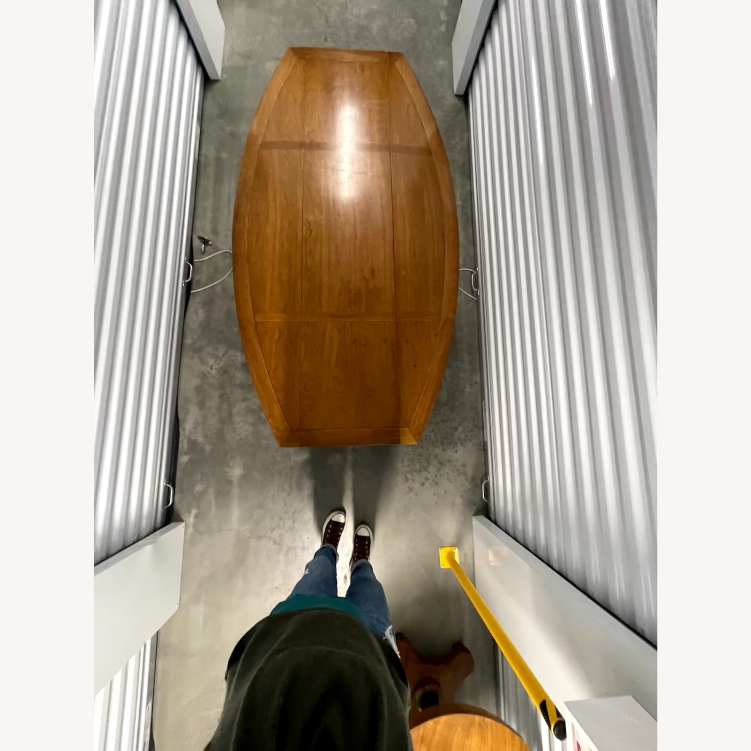 Vintage MCM Walnut Coffee Table by Tomlinson - image-9